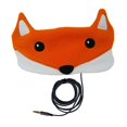 thumbnail image 2 of CozyPhones Kids Headphones Volume Limited with Ultra-Thin Speakers & Super Soft Fleece Headband - Perfect Toddlers & Children's Earphones for Home, School & Travel - Fox, 2 of 7