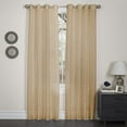 thumbnail image 7 of Kashi Home CP023321 57 x 84 In. Holly - Faux Silk Curtain Panel - Plum, Pack of 2, 7 of 7
