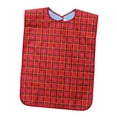 thumbnail image 4 of Baberos para adultos Fernando Protector de ropa reutilizable lavable a máquina toalla de comedor grande ajustable para personas mayor rojo 75 cm x 45 cm, 4 of 8
