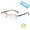 B, variant on Noblu Vision Glasses,Mag Vision Glasses, Reading Glasses, Intelligent Dual Focus Glasses, Color-Changing Anti-Blue Light Presbyopia Glasses