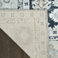thumbnail image 5 of Nourison Dekor 2' x 4' Grey Navy Vintage Indoor Rug, 5 of 8