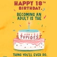 thumbnail image 6 of Prime Greetings 18th Birthday Card Funny, 6 of 7