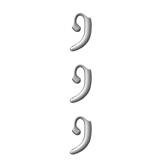 Sidaley Auricular compatible con Bluetooth con micrófono Cancelación de ruido Auricular ergonómico Auricular Manos libres Accesorios para auriculares Type1 NO1