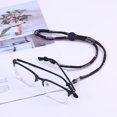 thumbnail image 1 of HONITANO 4Pcs Brown Adjustable Sports Glasses Rope Strong Secure Strap for Movement Eyewear, 1 of 8