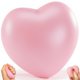 thumbnail image 1 of Juguete antiestrés squishy Soti corazón rosa, 1 of 9