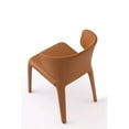 thumbnail image 7 of Manhattan Comfort Conrad 17.3" Faux Leather Dining Chair in Brown (Set of 2), 7 of 7