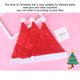 thumbnail image 4 of Minnieouse Sombrero de Navidad para hombres y mujeres, atmósfera decorativa para festivales, gorro de Navidad, decoración de disfraces, tocados DIY, Sombreros Niños Minnieouse AP012394-01, 4 of 6