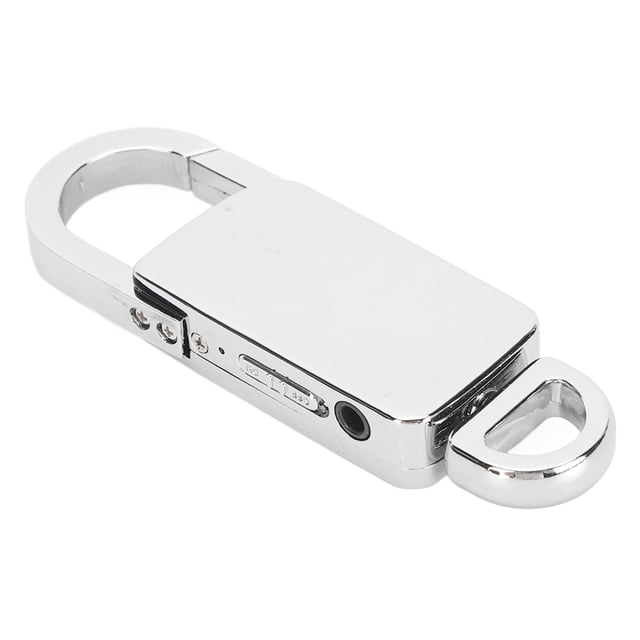 Keychain Design Voice Recorder, Portable Voice Activated Recorder with HiFi MP3 Player - Adhesion, Long Battery Life, Key Recording