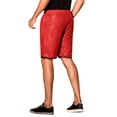 thumbnail image 3 of INSPIRE CHIC Men's Metallic Above Knee Clubwear Sparkly Sequins Shorts 30 Red, 3 of 6