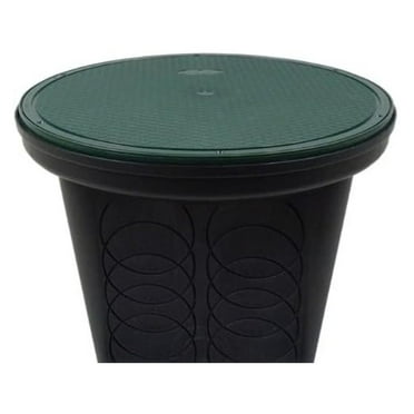 StormDrain FSD-3017-20SKIT 20" Round Catch Basin Drain with Green Lid Kit