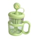 thumbnail image 1 of Los niños portátiles lindos de la botella de agua 500ml la botella con la botella de la paja de la manija Verde, 1 of 8