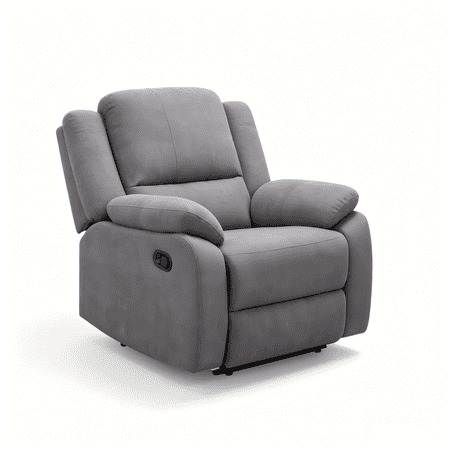 Reclining Armchair - Modern Single Recliner Chair for Living Room & Home Theater