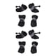 thumbnail image 4 of sweethay 4 Uds. De zapatos para mascotas, botas de lluvia impermeables para exteriores, accesorios para el cuidado de las patas de cachorros de negro 2 2Conjunto, 4 of 6