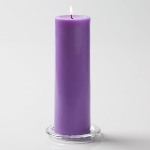 Richland Pillar Candle 3" x 9" Lavender
