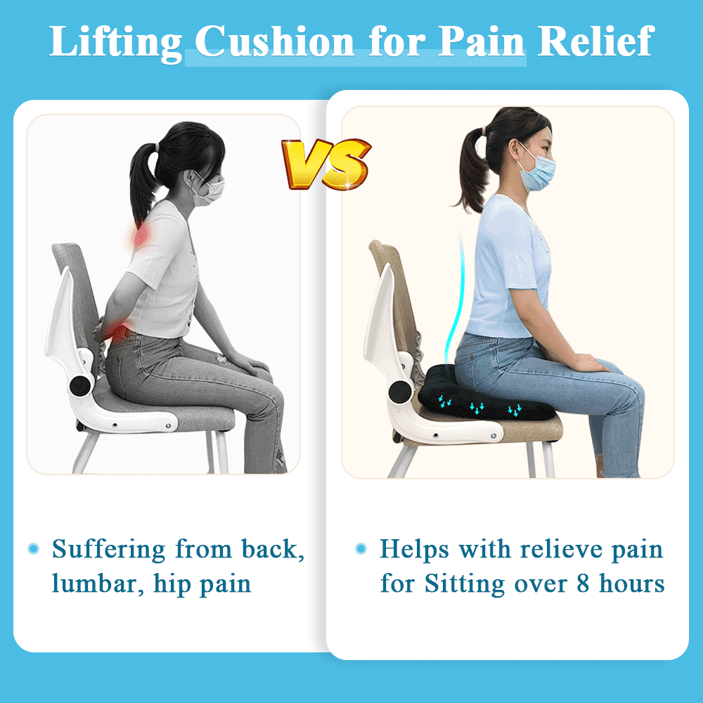 Bed Sore Cushion for Butt Positioning，Pressure Relief Pillow for Pressure Ulcers, Donut Wedge Cushion for Sleeping, Post-Surgery  Back Support, Medical Seat Cushion for Body & Leg Support（L）