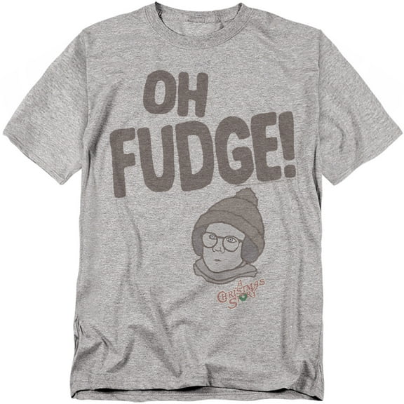 A Christmas Story T-Shirt Ralphie 'Oh Fudge!' Unisex Graphic Tee for Men & Women