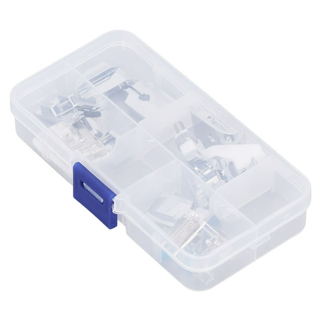 Pie para caminar para máquina de coser, prensatelas para máquina de coser, juego de pie prensatelas, integración perfecta, 11 Uds. Jadeshay A