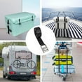thumbnail image 7 of Battery Tie Down Straps for Boats,Stainless Steel Cam Buckle Straps,Cooler Tie Down Kit with Stainless Brackets and SS Screws Used for Fuel Tank, Cooler, YETI, RTIC, RV and More, 7 of 7