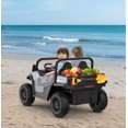 thumbnail image 2 of AKDSteel 24V Electric Ride-On Dump Truck for Kids, 2-Seater 4WD with Remote Control, Electric Dump Bed & Shovel, LED Lights, Music Player, Max Speed 5MPH, 2 of 8