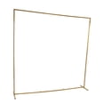 thumbnail image 2 of Square Arch Stand Gold Metal Wedding Arch Backdrop Stand Square Arch Frame Background for Anniversary Birthday Party, 2 of 22
