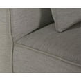 thumbnail image 6 of Sunpan Carbonia 17.25" Modern Fabric Swivel Lounge Chair in Gray, 6 of 7