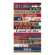Way To Celebrate July 4th Decor, "My Country 'Tis of Thee"