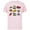 Soft Pink, variant on Disney 100 and Pixar’s Toy Story Stickers D100 - Short Sleeve Cotton T-Shirt for Adults - Customized-Natural