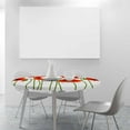 thumbnail image 6 of Red Poppies Round Table Cloth Floral Spring Flowers Bouquet Field Elastic Edged Table Cover Fade And Stain Resistant Table Cloths Easy To Clean Fits Tables 40-44" Diameter, 6 of 6