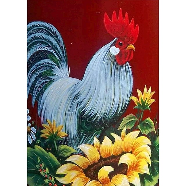 Diamond Painting (DB5298) DIY Sunflower Annuus Full Round Rhinestone Picture (YY198) 50x70cm Hugtrwg Para estrenar