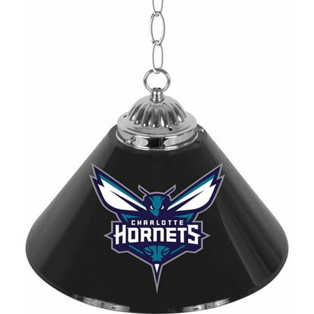 

Trademark Gameroom Charlotte Hornets NBA Single Shade Bar Lamp - 14 inch