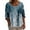 Sky Blue, variant on HUITKMM Womens Tshirt Women's Casual T Shirt with Round Neck and Short Sleeves Ideal for Everyday Wear Versatile Basic Top for Summer Pairing with Jeans 1016
