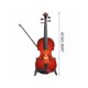 thumbnail image 2 of Modelo de Violín de Madera Miniatura, Adorno de Instrumento Musical, Regalo de Maestro de Escuela de Entrenamiento, Decoración del Hogar, 2 of 2