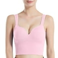 thumbnail image 2 of Harpily 2025 Bra Womens Front Closure Bra Racerback Plus Size Unlined Underwire Full Coverage Bras, 2 of 6
