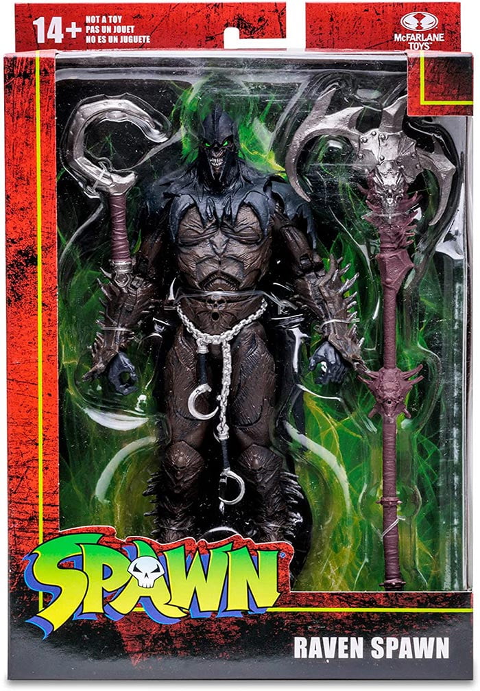 Spawn 7 Inch Action Figure Wave 3 - Raven Spawn (Small Hook