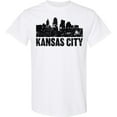 thumbnail image 3 of Inktastic Kansas City Skyline Grunge T-Shirt, 3 of 5