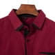 thumbnail image 4 of Blusa y camisa de manga larga con cuello vuelto para hombre, blusa informal de moda con cuello vuelto, camisa transpirable de manga larga, blusa para hombre, 4 of 8