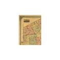 thumbnail image 4 of Historic County Map - Bristol County Massachusetts - Walling 1852 - Vintage Wall Art, 4 of 4