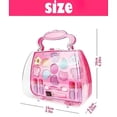 thumbnail image 2 of TANGNADE Pretend Play Cosmetic Makeup Toy Set Kit for Little Girls Kids Beauty Toys, 2 of 6