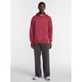 thumbnail image 2 of No Boundaries Boxy Fit Oversized Fleece Hoodie with Long Sleeves, Men's XS-4XLT, 2 of 5