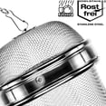 thumbnail image 4 of Juego de coladores de té de acero inoxidable de 4 piezas - Coladores de té para té de hojas sueltas y especias - Cafeteras de té - Coladores de té, 4 of 5