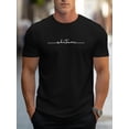 thumbnail image 1 of THE THIRST MUTILATOR Alphabet Print Men's Crew Neck Short Sleeve Cotton T-shirt, Casual Summer T-Shirt For Daily Wear And Vacation Resorts Tee For Adult, Men, Women, Teen, Teenager, Adolescent, You, 1 of 6