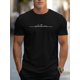 thumbnail image 1 of Playera Unisex para AdultoAlphabet Applique Men's T-Shirt | Comfortable Summer Crew Neck | Casual Stretch Fit | Easy-Care Tee For Adult, Men, Women, Teen, Teenager, Adolescent, YouthFather's Day, Mo, 1 of 7