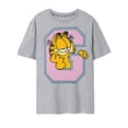 thumbnail image 1 of Garfield T-Shirt Gris à Manches Courtes pour Hommes, 1 of 6
