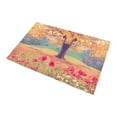 thumbnail image 2 of CADecor Beautiful Landscape With Poppy Flowers Tree Non-Slip Bath Mat Rug Bath Doormat Floor Rug 30x18 inches, 2 of 2