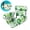 Maple leaves light green, variant on Foldable Double Backrest Inflatable Floating Chair, Breathable Mesh Hammock Style Pool Lounge, Portable Water Float for Swimming Pool, Lake and Outdoor Water Relaxation