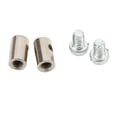 thumbnail image 1 of Brake 6mm/0.2in Solderless Cable Nipple Universal Metal Brake Line Throttle Choke End for Car Motorcycle, 1 of 7