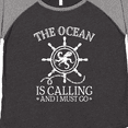 thumbnail image 4 of Inktastic Ocean is Calling Cute Nautical Octopus Women's Plus Size T-Shirt, 4 of 5