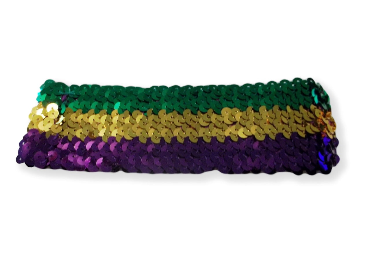mardi gras sequin headband
