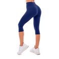 thumbnail image 2 of Vmvidoty Women Legging 3/4 Yoga Pants High Waisted Soft for Workout Gym Casual Sport Jegging Blue S, 2 of 7
