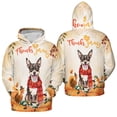 thumbnail image 3 of Happy Thanksgiving Rat Terrier with Turkey Pumpkins Autumn Vibes All Over Print 3D Hoodie Unisex Merch Hoodies Ratty Dog Lover - 12018, 3 of 6